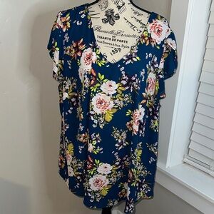 Torrid Floral Blouse